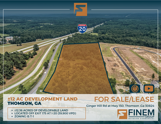 More details for 00 Ginger Hill Rd, Thomson, GA - Land for Rent