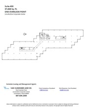 1 Overlook Pt, Lincolnshire, IL for rent Floor Plan- Image 1 of 7