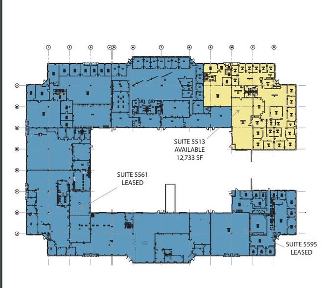 5501-5599 W 74th St, Indianapolis, IN for rent - Floor Plan - Image 2 of 2