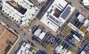 1114 W Marshall St, Richmond, VA - aerial  map view