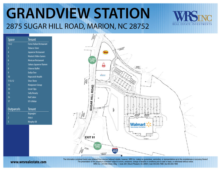 2845 Sugar Hill Rd, Marion, NC for sale - Site Plan - Image 1 of 1