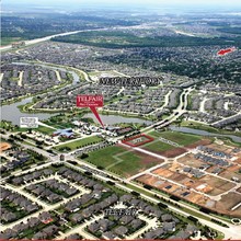 1226 Museum Square Dr, Sugar Land, TX - aerial  map view