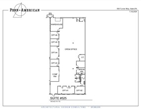 500 Turner Industrial Way, Aston, PA for rent Floor Plan- Image 1 of 1