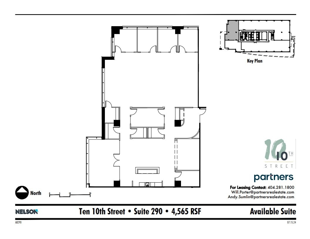 10 10th St, Atlanta, GA to rent Floor Plan- Image 1 of 1