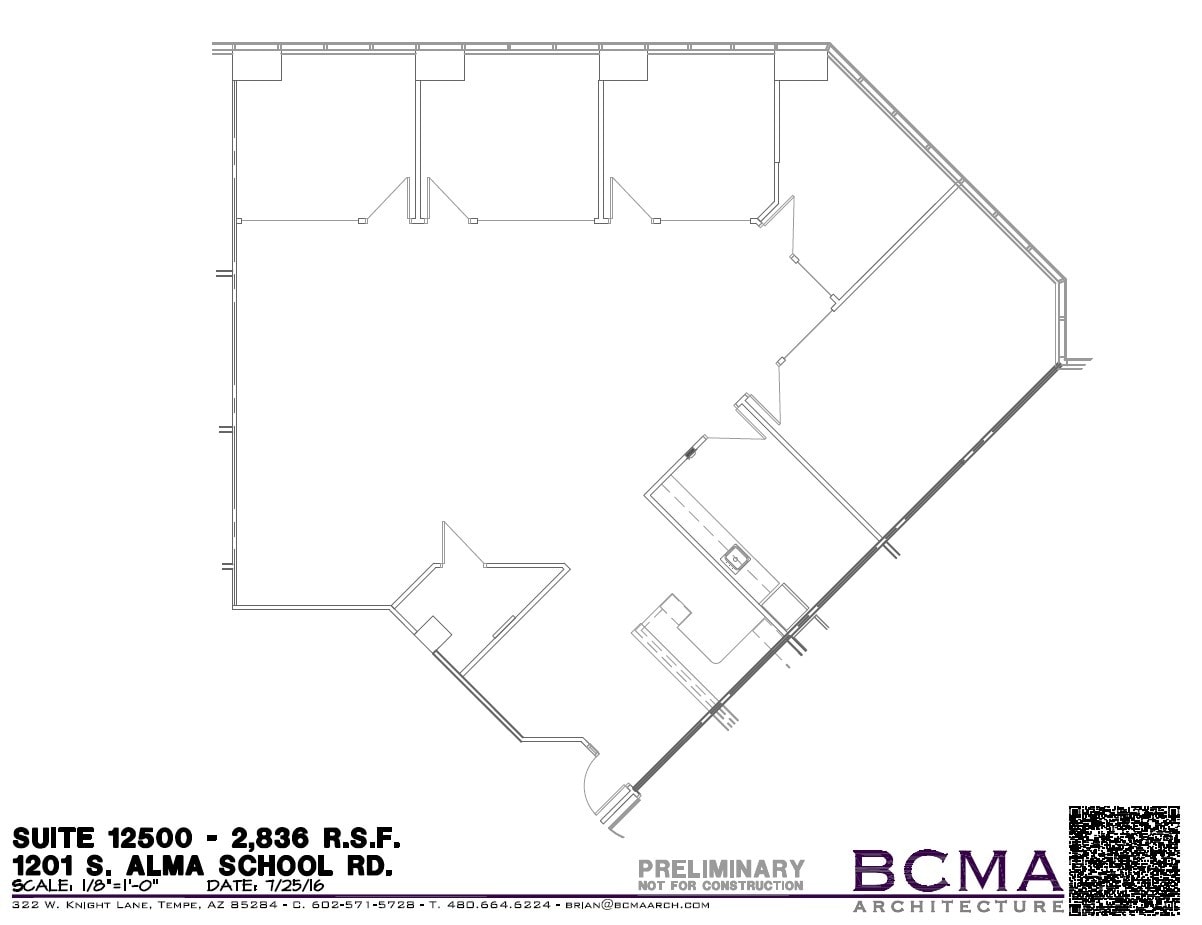 1201 S Alma School Rd, Mesa, AZ to rent Floor Plan- Image 1 of 1