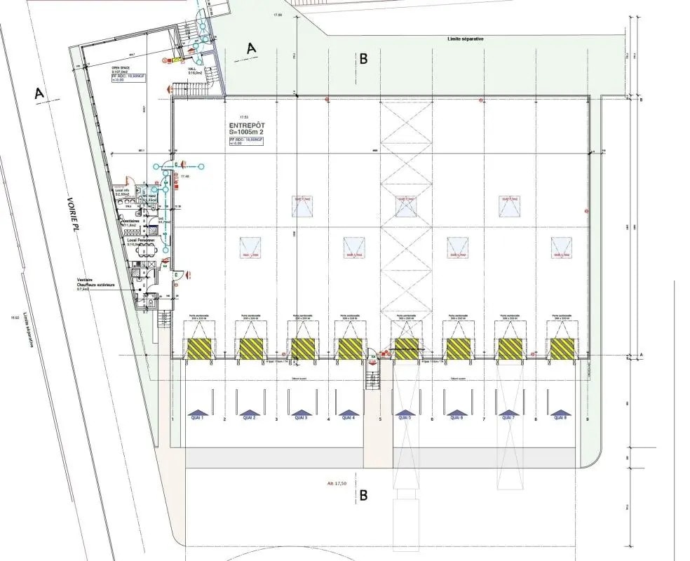 Light Industrial in Avignon to rent Floor Plan- Image 1 of 2