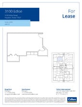 3100 Edloe St, Houston, TX to rent Floor Plan- Image 1 of 1