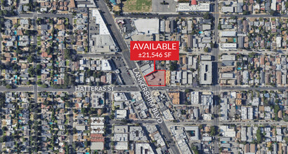 5606 Lankershim Blvd, North Hollywood, CA - aerial  map view - Image1