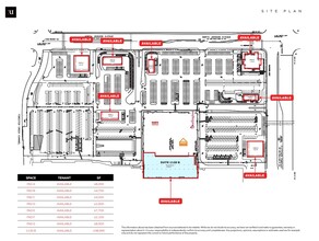 415-761 Parkway Plaza, El Cajon, CA for rent Site Plan- Image 1 of 1