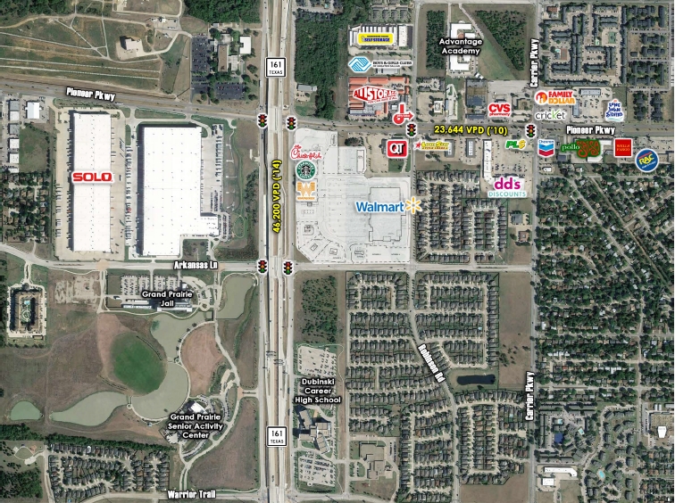 SH 161 & Pioneer Pky, Grand Prairie, TX for rent - Primary Photo - Image 1 of 5