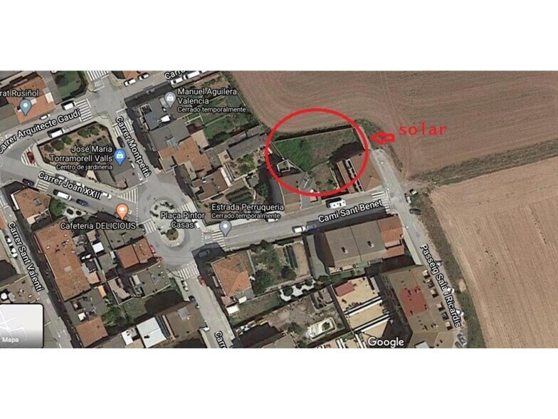 Land in Sant Fruitós de Bages, Barcelona for sale - Aerial - Image 1 of 2