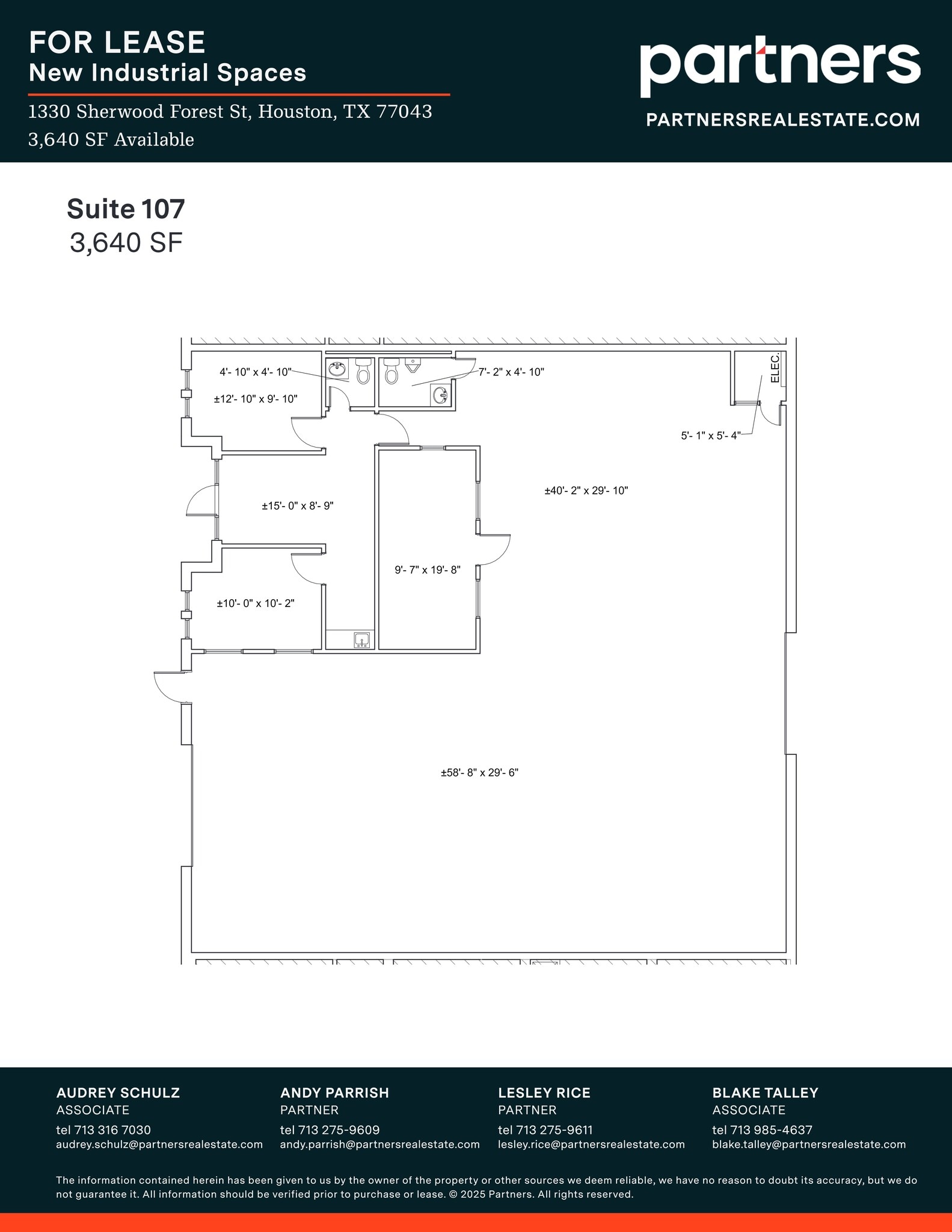 1330 Sherwood Forest St, Houston, TX to rent Site Plan- Image 1 of 1