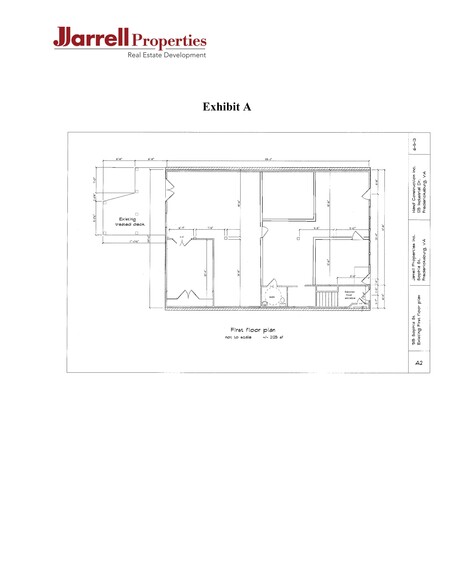 915 Sophia St, Fredericksburg, VA for rent - Site Plan - Image 3 of 3