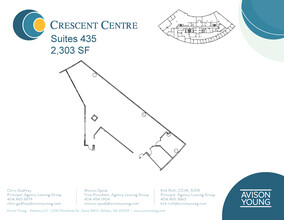 100 Crescent Center Pky, Tucker, GA for rent Floor Plan- Image 1 of 2