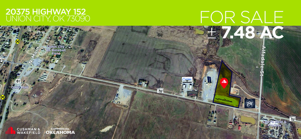 20375 Hwy 152, Union City, OK for sale - Building Photo - Image 1 of 2