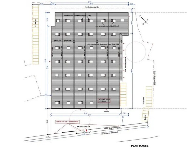 Industrial in Le Mesnil-Amelot to rent - Site Plan - Image 2 of 11