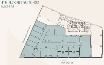1901 Pennsylvania Ave NW, Washington, DC to rent Floor Plan- Image 1 of 1