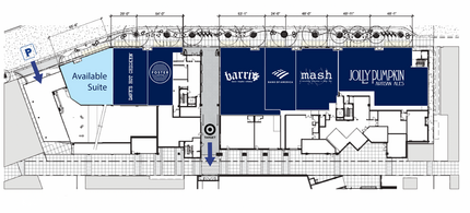 205 E Grand River Ave, East Lansing, MI for rent Site Plan- Image 1 of 9