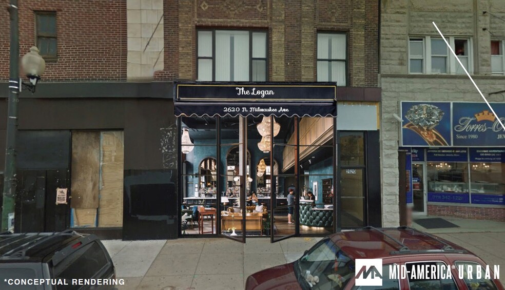 2620 N Milwaukee Ave, Chicago, IL for rent - Building Photo - Image 1 of 2