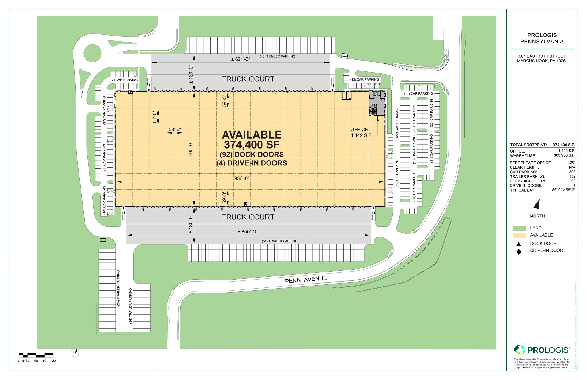 601 E 10th St, Marcus Hook, PA to rent Site Plan- Image 1 of 5
