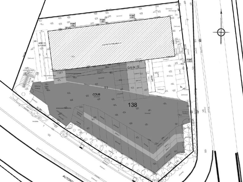 Office in Villeneuve-la-Garenne to rent - Site Plan - Image 3 of 5