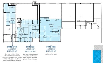 11839-11855 Sorrento Valley Rd, San Diego, CA for rent Floor Plan- Image 1 of 1