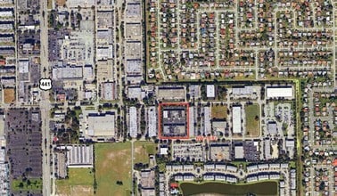 3685-3699 NW 15th St, Lauderhill, FL - aerial  map view