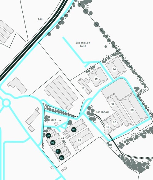 Heath Rd, Norwich for rent - Site Plan - Image 2 of 4