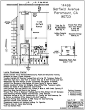 14512-14518 Garfield Ave, Paramount, CA for rent Floor Plan- Image 1 of 1