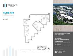 300 Tri State International, Lincolnshire, IL for rent Floor Plan- Image 1 of 1