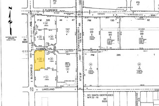 10928 Bloomfield Ave, Santa Fe Springs, CA for sale Plat Map- Image 1 of 1