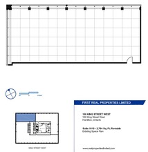 100, 110, and 120 King St W, Hamilton, ON for rent Floor Plan- Image 1 of 1