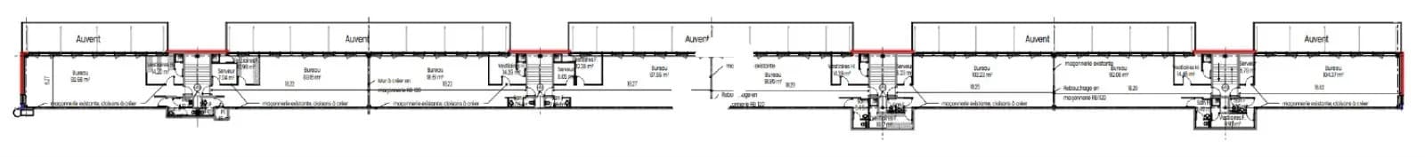 Light Industrial in Aulnay-sous-Bois to rent Floor Plan- Image 1 of 2