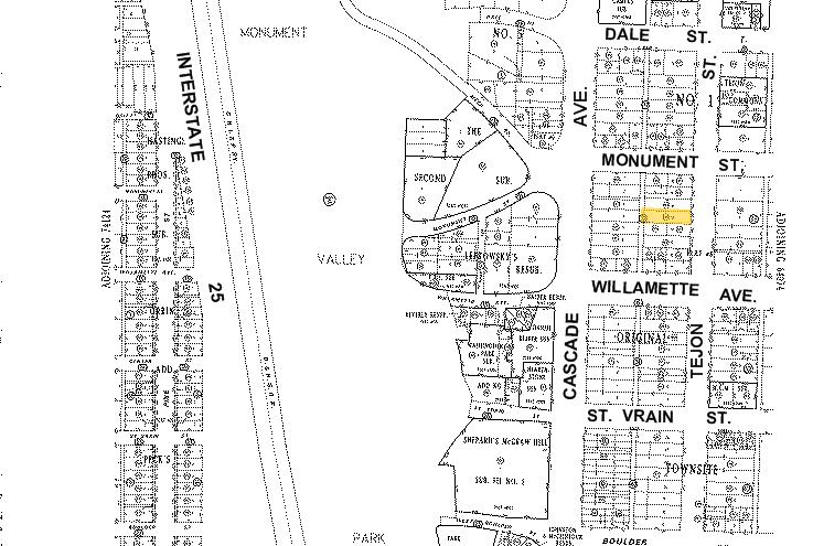 618-620 N Tejon St, Colorado Springs, CO for sale - Plat Map - Image 2 of 60