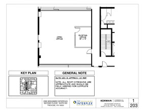 1 Neshaminy Interplex, Trevose, PA for rent Floor Plan- Image 2 of 2