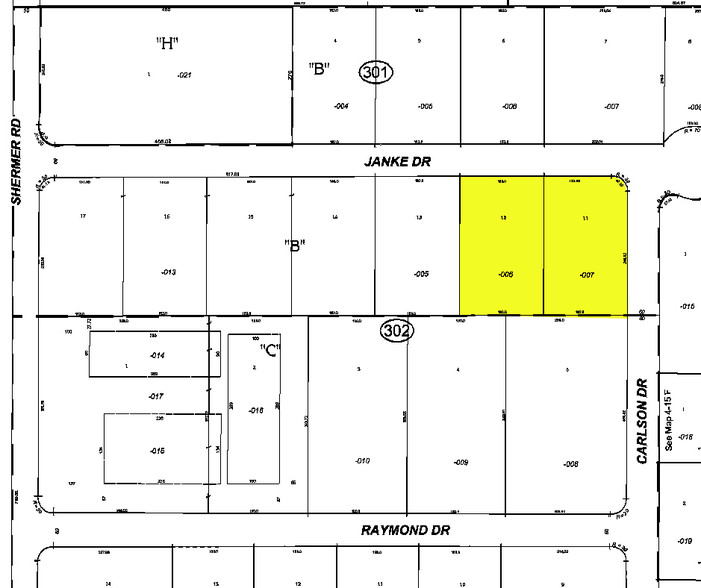 1827 Janke Dr, Northbrook, IL for rent - Plat Map - Image 3 of 3