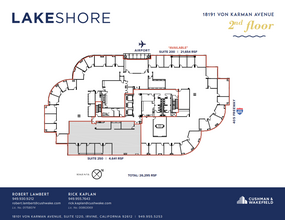 18101 Von Karman Ave, Irvine, CA for rent Floor Plan- Image 1 of 1