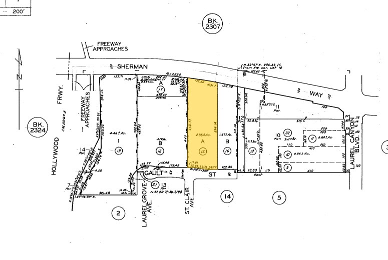 12222-12228 Sherman Way, North Hollywood, CA for rent - Plat Map - Image 3 of 26