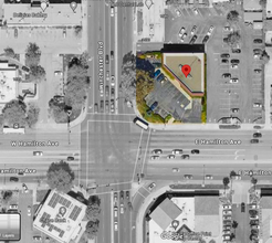 1600 Winchester Blvd, Campbell, CA - aerial  map view