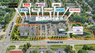 More details for 27616-27690 Middlebelt Rd, Farmington Hills, MI - Retail for Rent