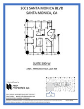 2021 Santa Monica Blvd, Santa Monica, CA for rent Site Plan- Image 1 of 1