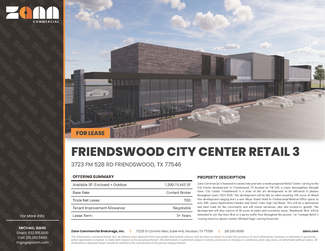 More details for 3723 E FM 528 Rd, Friendswood, TX - Retail for Rent