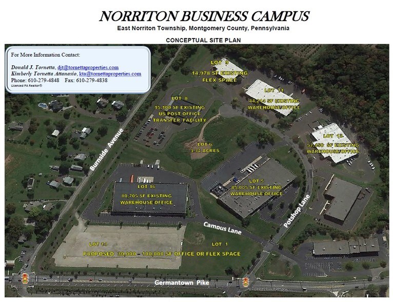 W Germantown Pike, East Norriton Township, PA to rent - Site Plan - Image 2 of 3