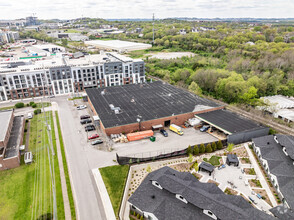 1920 Warner St, Nashville, TN - aerial  map view