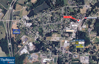 301 N Main St, Gretna, VA - aerial  map view