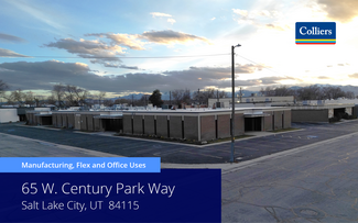 More details for 65 W Century Park Way, South Salt Lake, UT - Light Industrial for Sale
