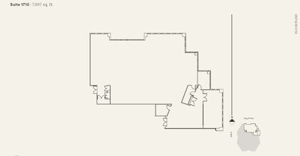 121 King St W, Toronto, ON for rent Floor Plan- Image 1 of 2