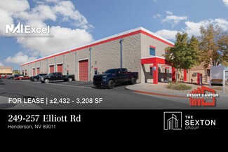 More details for 257 Elliott Rd, Henderson, NV - Industrial for Rent