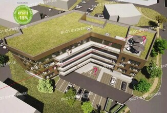 Saint-Herblain, LA - Aerial  map view