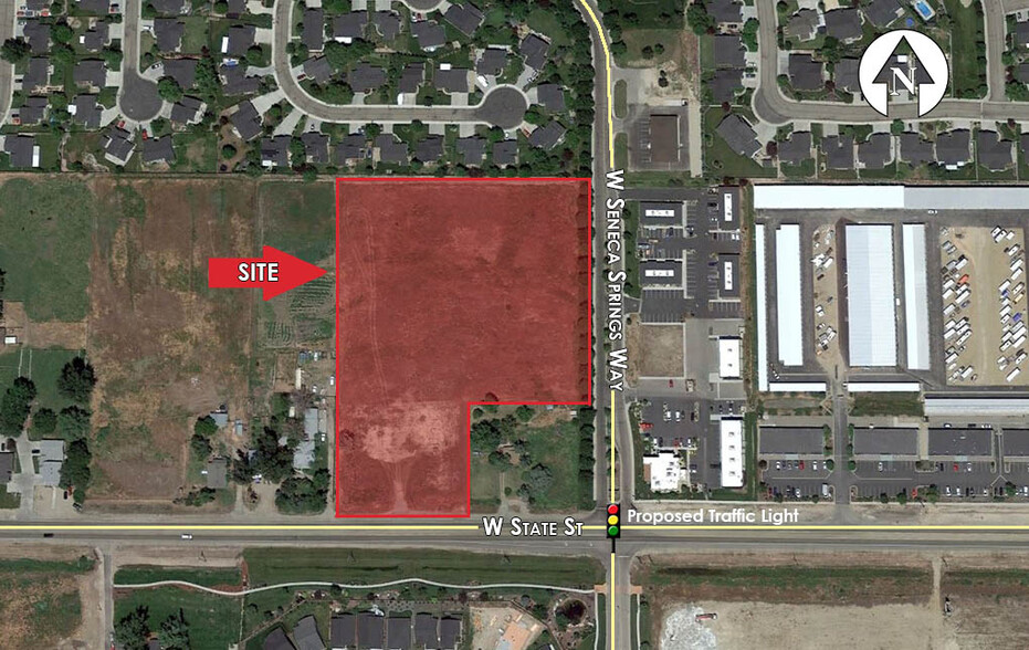 W State St, Star, ID for sale - Aerial - Image 1 of 1